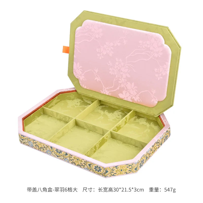 Court-Style Jewelry Storage Tray, Jade and Accessory Display Tray, Bracelet and Necklace Viewing Tray, Jewelry Display Props