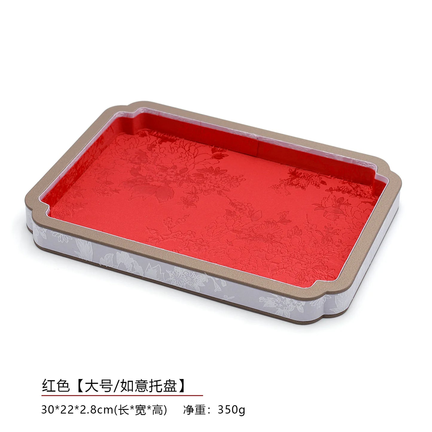 Court-Style Jewelry Storage Tray, Jade and Accessory Display Tray, Bracelet and Necklace Viewing Tray, Jewelry Display Props