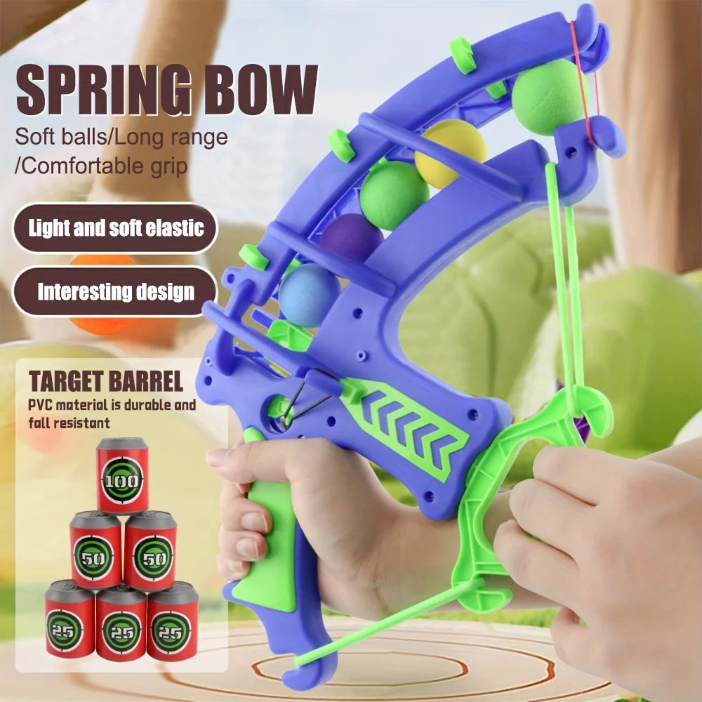 1 Set Soft Bullet Target Practice Toy for Boys Party Games Educational Shooting Practice Toys Christmas New Year Gifts for Kids