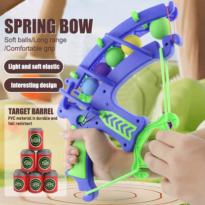1 Set Soft Bullet Target Practice Toy for Boys Party Games Educational Shooting Practice Toys Christmas New Year Gifts for Kids
