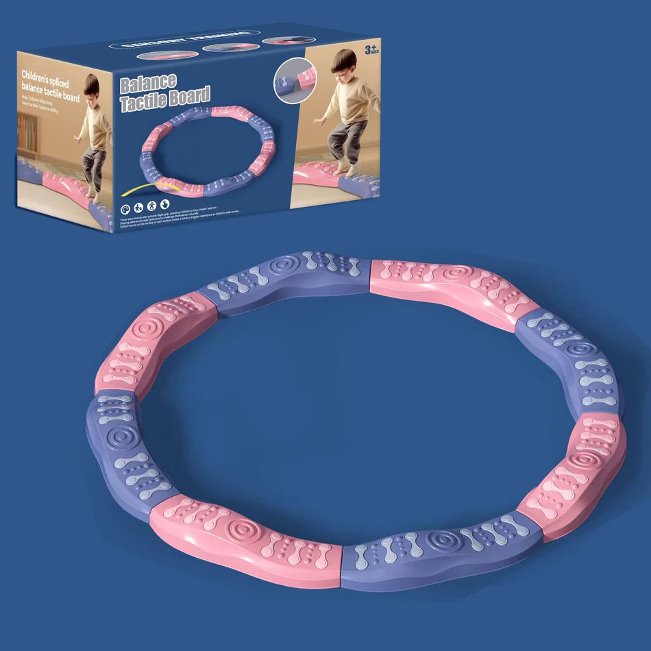 5Pcs/Set Balance Stepping Stones Toys Kids Trampling Stone Montessori Toys Tactile Sensing Sports Toys Kids Indoor Outdoor Play