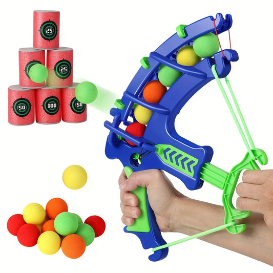 1 Set Soft Bullet Target Practice Toy for Boys Party Games Educational Shooting Practice Toys Christmas New Year Gifts for Kids