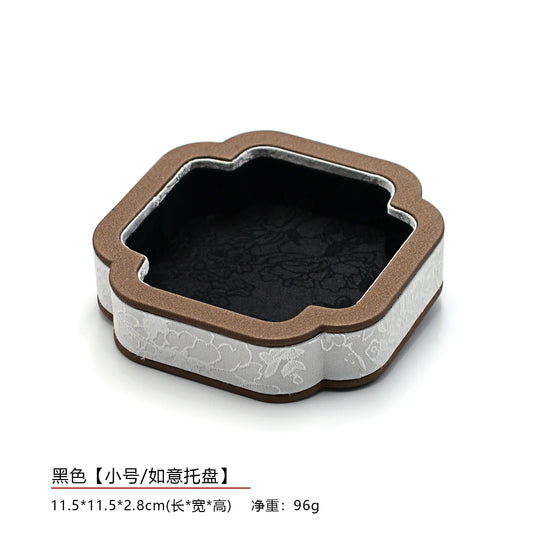 Court-Style Jewelry Storage Tray, Jade and Accessory Display Tray, Bracelet and Necklace Viewing Tray, Jewelry Display Props