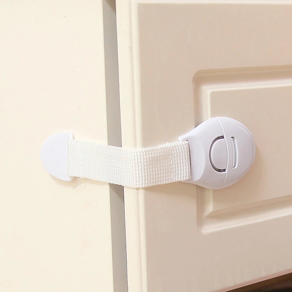 1/5/10Pcs Child Safety Cabinet Lock Baby Proof Security Protector Drawer Door Cabinet Lock Plastic Protection Kids Safety Door