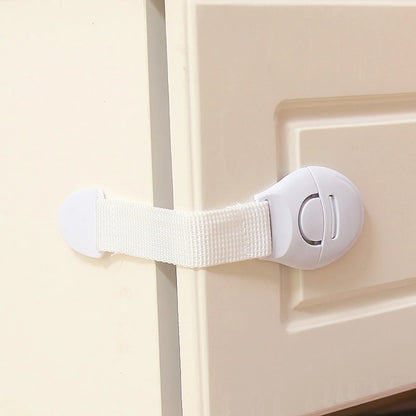 1/5/10Pcs Child Safety Cabinet Lock Baby Proof Security Protector Drawer Door Cabinet Lock Plastic Protection Kids Safety Door