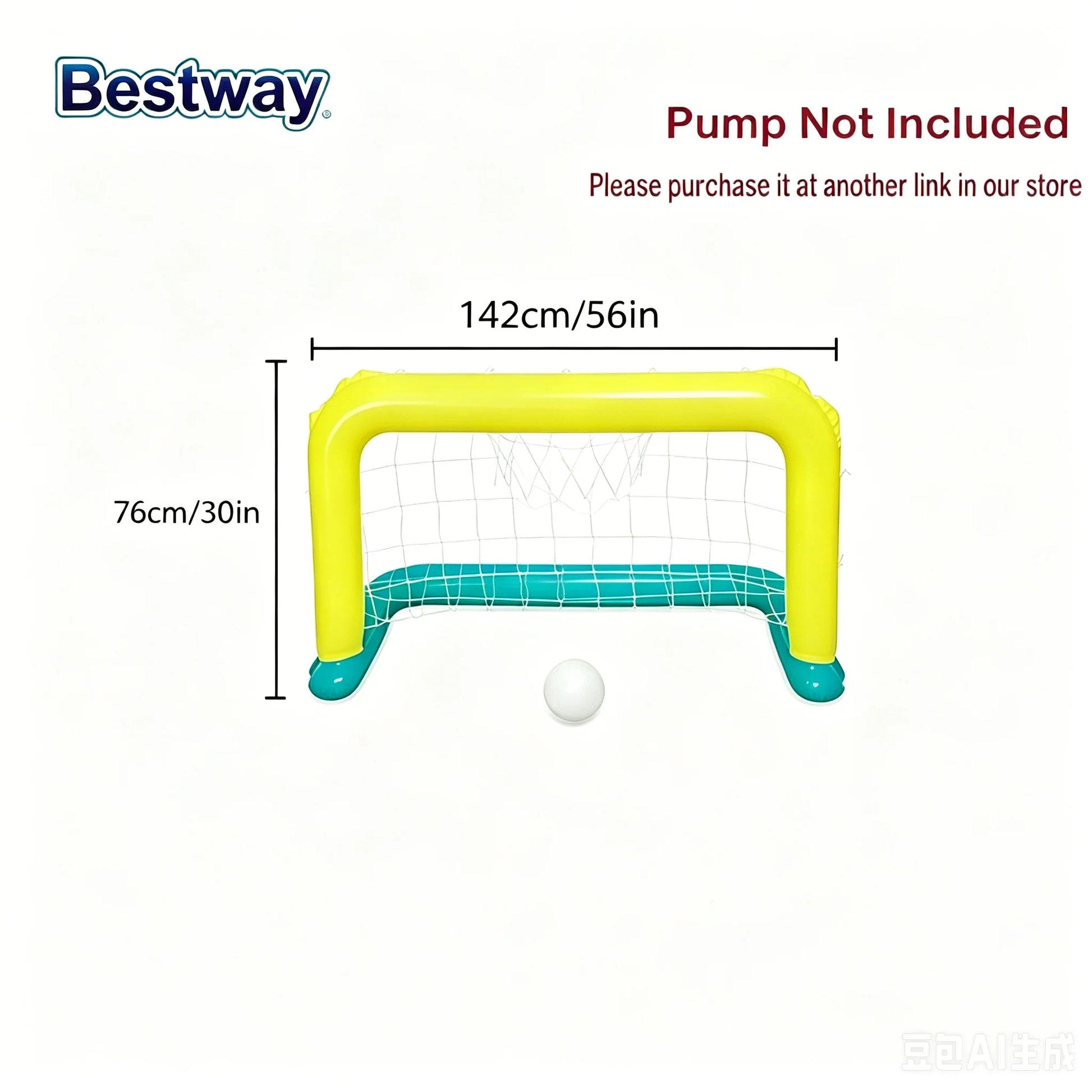 Inflatable Basketball Swim Set, Floating Pool Game, Water Balloon Swim Set, Inflatable Pool Game, Pool Toys