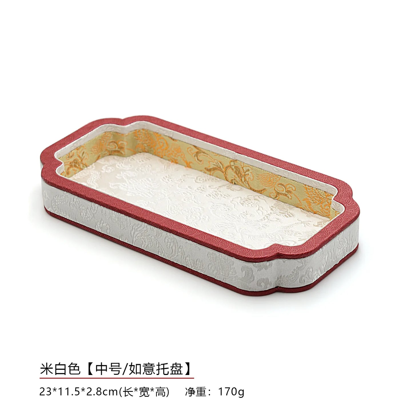 Court-Style Jewelry Storage Tray, Jade and Accessory Display Tray, Bracelet and Necklace Viewing Tray, Jewelry Display Props