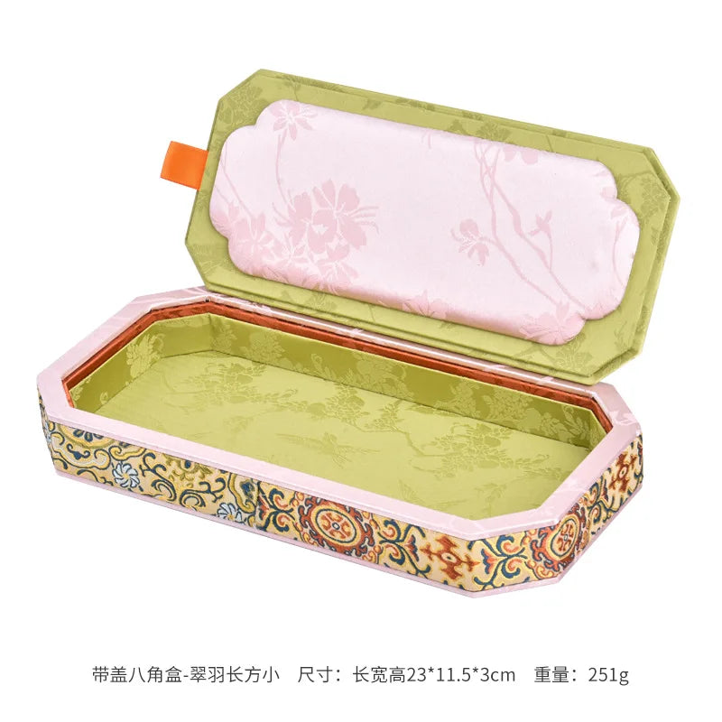 Court-Style Jewelry Storage Tray, Jade and Accessory Display Tray, Bracelet and Necklace Viewing Tray, Jewelry Display Props