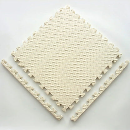 12Pcs Foam Baby Play Mat Puzzle Mat Kids Interlocking Exercise Tiles Rugs Floor Tiles Toy Carpet Soft Carpet 30*30*1Cm