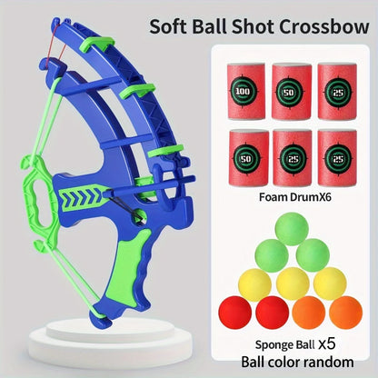 1 Set Soft Bullet Target Practice Toy for Boys Party Games Educational Shooting Practice Toys Christmas New Year Gifts for Kids