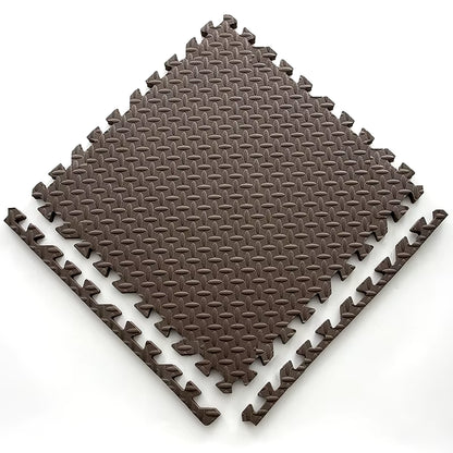 12Pcs Foam Baby Play Mat Puzzle Mat Kids Interlocking Exercise Tiles Rugs Floor Tiles Toy Carpet Soft Carpet 30*30*1Cm
