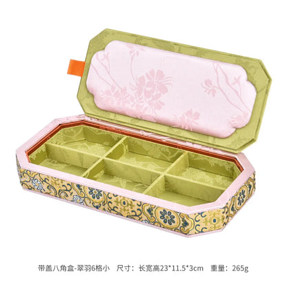 Court-Style Jewelry Storage Tray, Jade and Accessory Display Tray, Bracelet and Necklace Viewing Tray, Jewelry Display Props