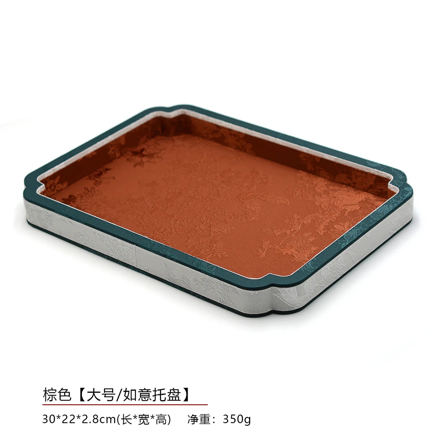 Court-Style Jewelry Storage Tray, Jade and Accessory Display Tray, Bracelet and Necklace Viewing Tray, Jewelry Display Props