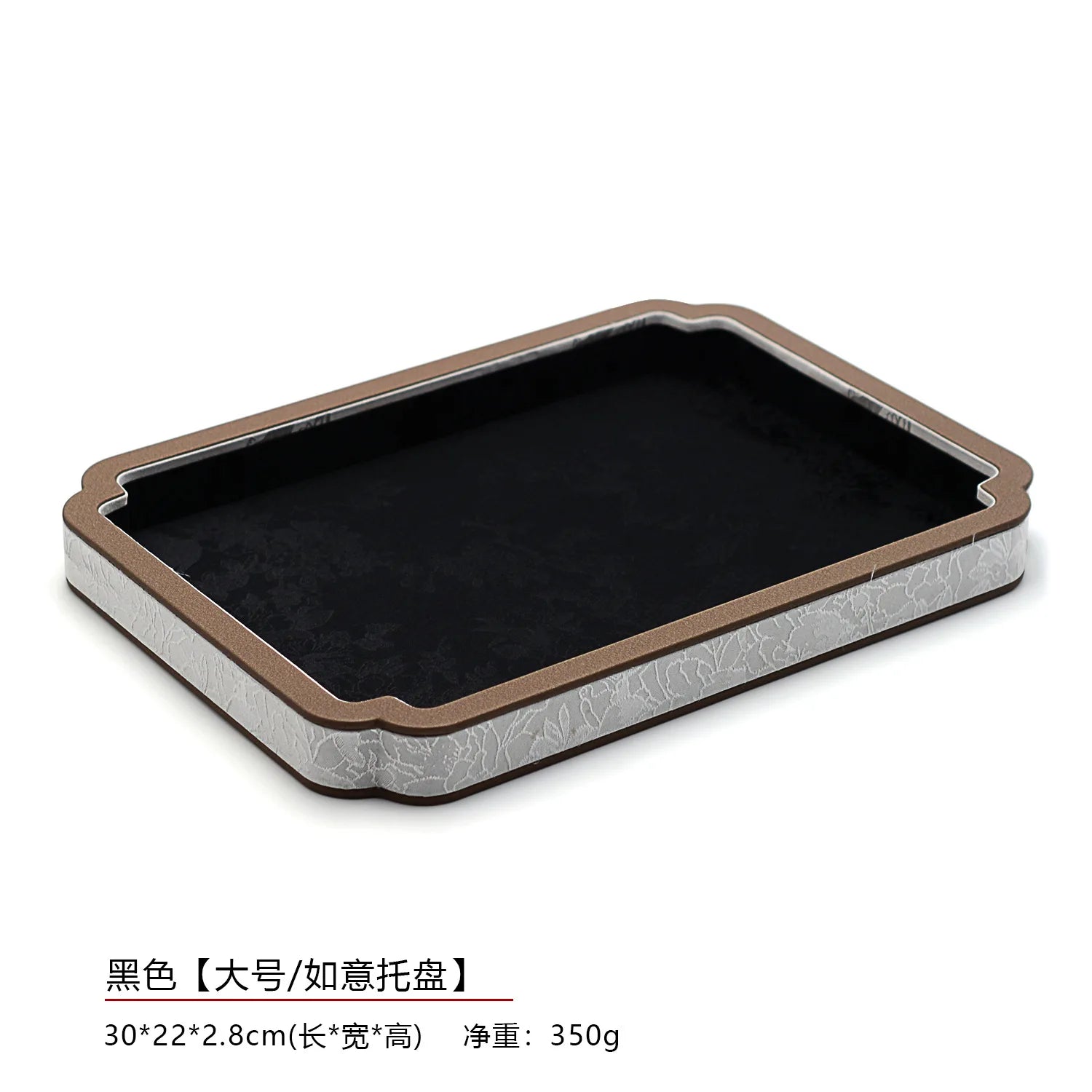 Court-Style Jewelry Storage Tray, Jade and Accessory Display Tray, Bracelet and Necklace Viewing Tray, Jewelry Display Props
