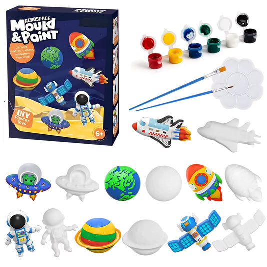 Kids Arts and Crafts Set Painting Kit,Space Projects Creative Activity DIY Toys Gift,Dinosaur Toys Painting Kit F