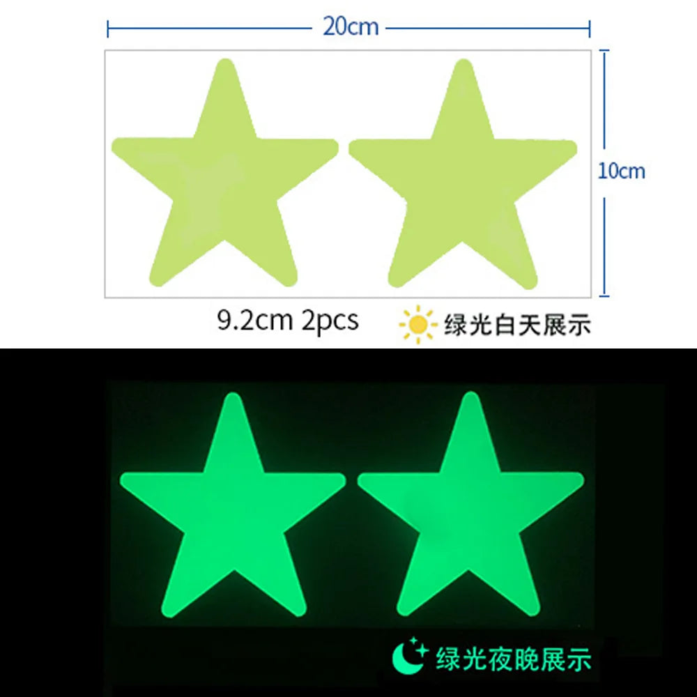 Luminous Wall Stickers for Kids Rooms Dots Stars Ceiling Wall Decals Glowing Stickers Wall Decals Glow in the Dark Home Decor