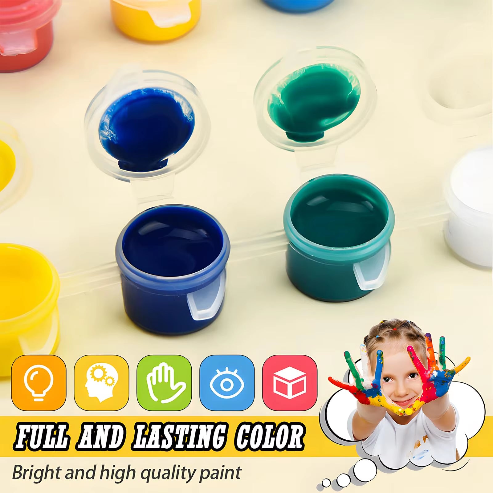 Kids Arts and Crafts Set Painting Kit,Space Projects Creative Activity DIY Toys Gift,Dinosaur Toys Painting Kit F