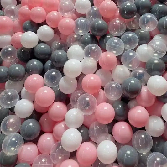 100PCS Outdoor Sport Ball Colorful Soft Water Swim Pool Ocean Wave Ball Baby Eco-Friendly Stress Air Ball Tent Toys