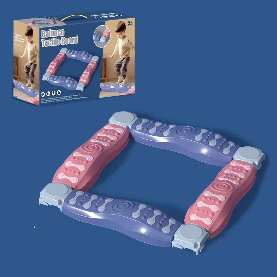 5Pcs/Set Balance Stepping Stones Toys Kids Trampling Stone Montessori Toys Tactile Sensing Sports Toys Kids Indoor Outdoor Play