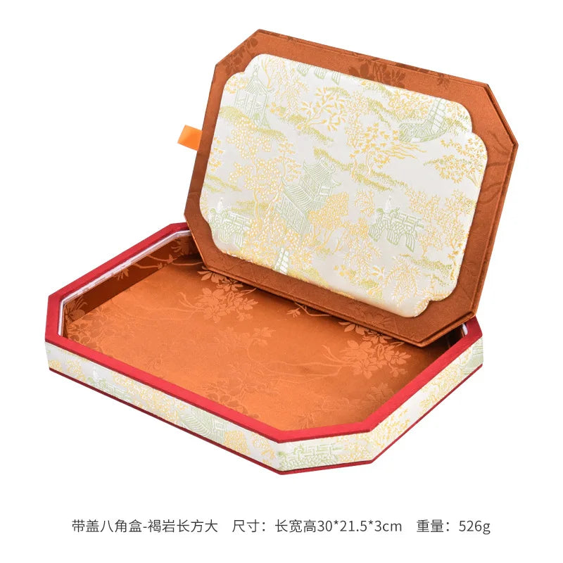 Court-Style Jewelry Storage Tray, Jade and Accessory Display Tray, Bracelet and Necklace Viewing Tray, Jewelry Display Props