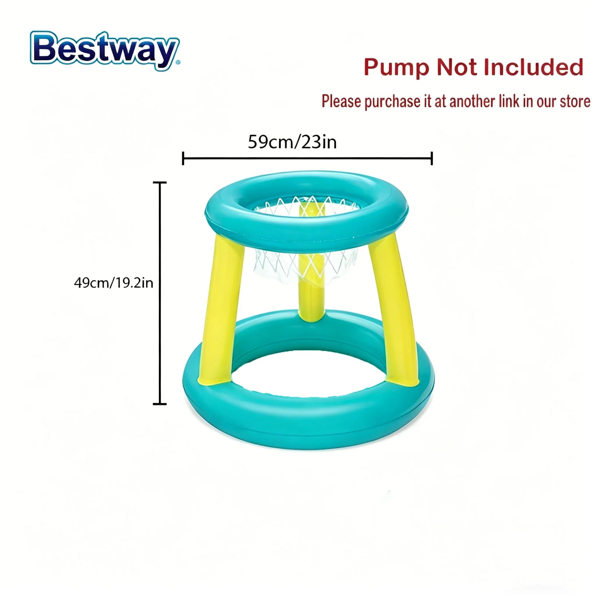 Inflatable Basketball Swim Set, Floating Pool Game, Water Balloon Swim Set, Inflatable Pool Game, Pool Toys